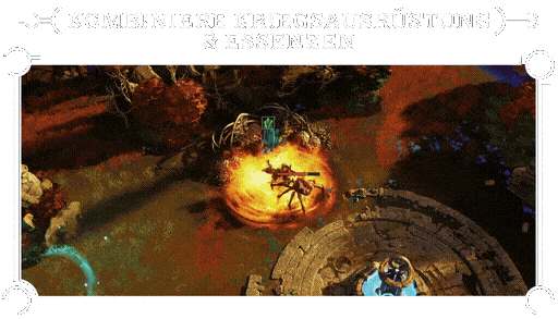 Gameplay der Fusion von Waffen und Elementessenzen in Eversiege