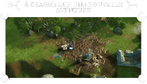 Gameplay de selection d’ameliorations et d’equipements dans Eversiege