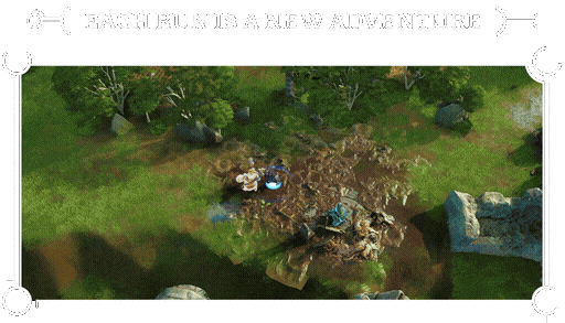 Gameplay of selecting upgrades and equipment in Eversiege