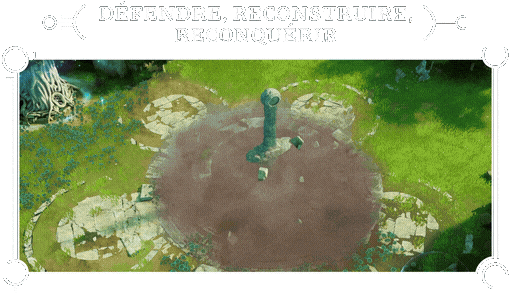 Gameplay reconstruction d’une tour dans Eversiege